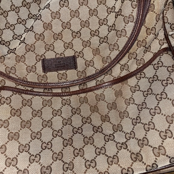 Gucci diaper bag